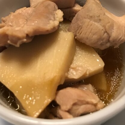 たけのこも鶏肉もどちらもおいしく良い味付けで感動しました。子供も私も大満足でした。